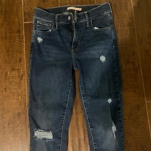 Levi’s 720 high rise super skinny jeans